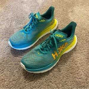 Hoka One One Mach 5 Light Blue Running Shoes Men’s Size 10.5